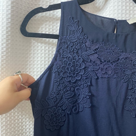 NWOT LOFT Petite Lacy Dress - Picture 2 of 4